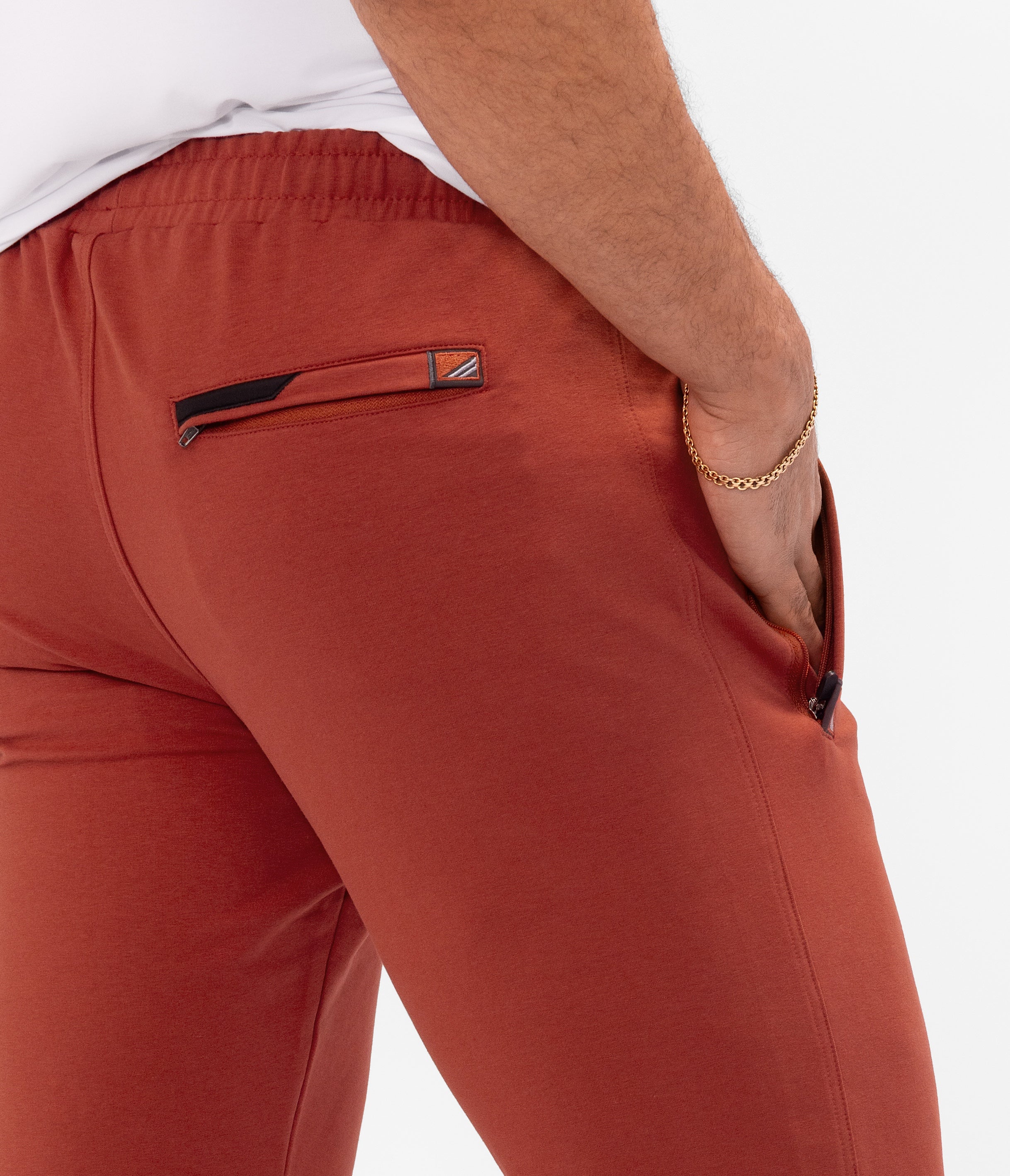 Pantalon de jogging athlétique confortable toute la journée - Fuselé (Coupe longue)