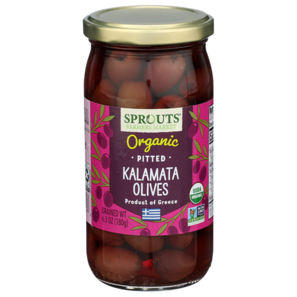 Olives Kalamata Dénoyautées Biologiques Sprouts