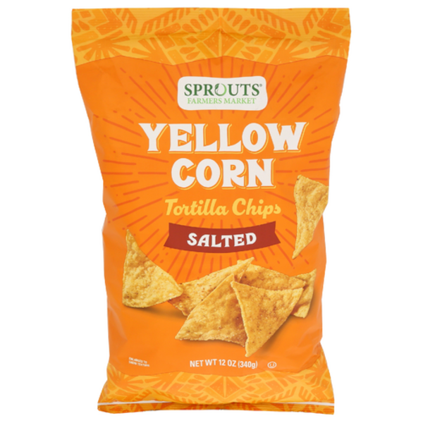 Chips de tortilla de maïs jaune Sprouts