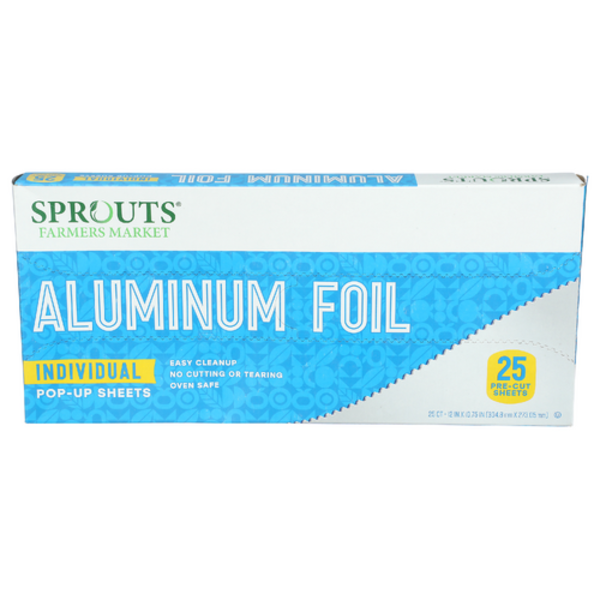 Feuilles individuelles de papier aluminium Sprouts