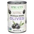 Olives noires mûres moyennes Sprouts