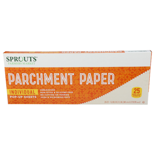 Feuilles de papier parchemin non blanchi Sprouts
