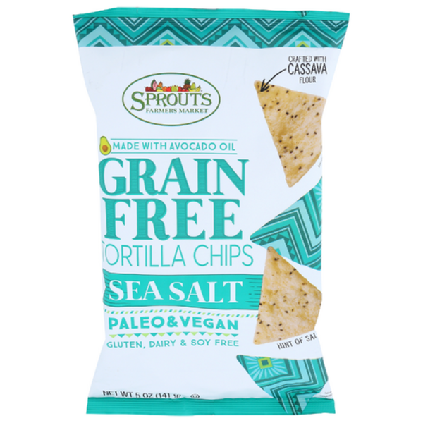 Croustilles tortillas Sprout's sans grains, sel de mer