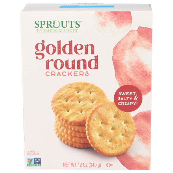 Biscuits Salés Ronds Dorés Sprouts