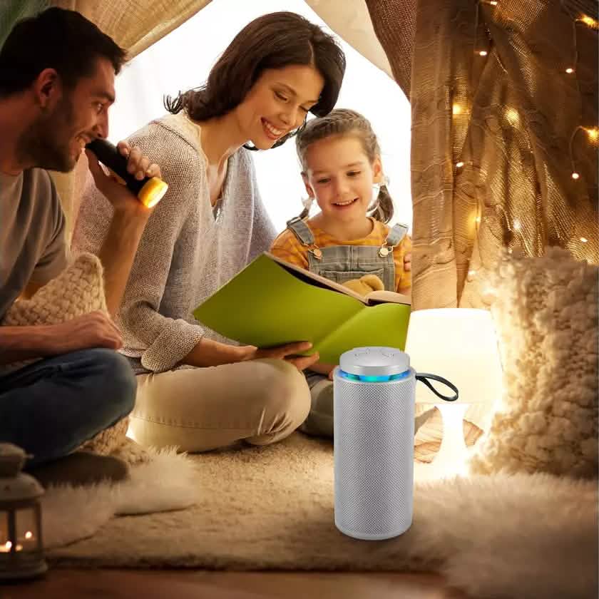 Enceinte Bluetooth portable rechargeable stéréo 3D Laud