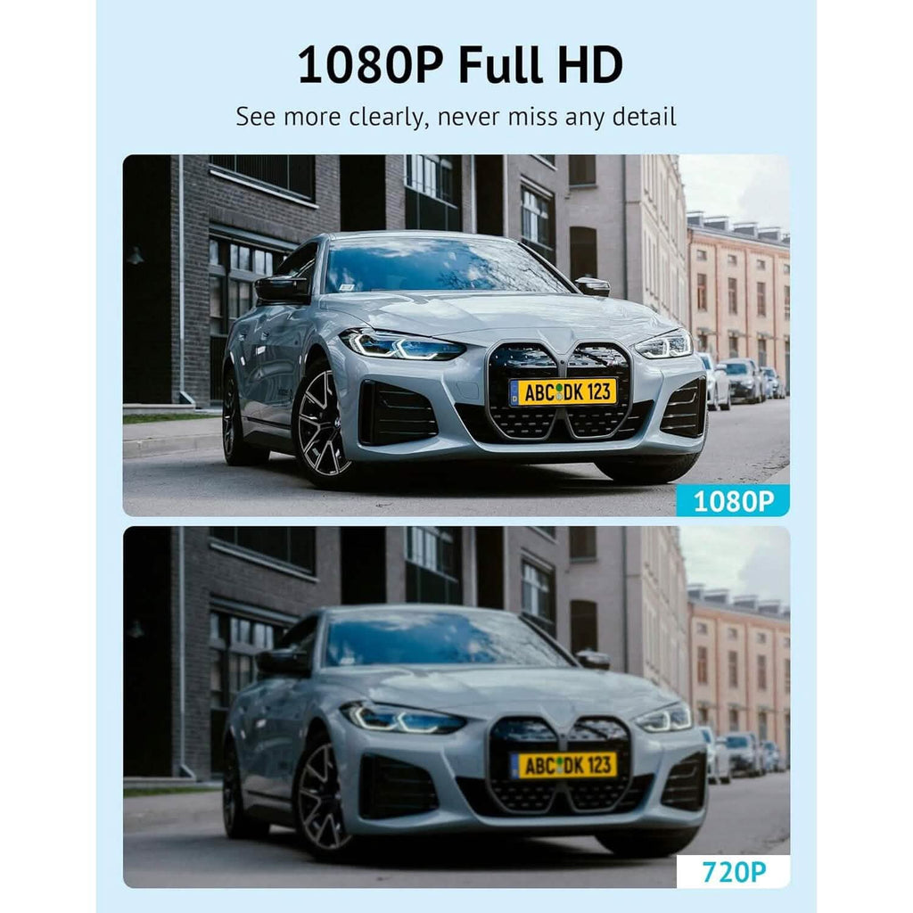 Caméra de sécurité extérieure LaView 1080P HD Wi-Fi (reconditionnée)