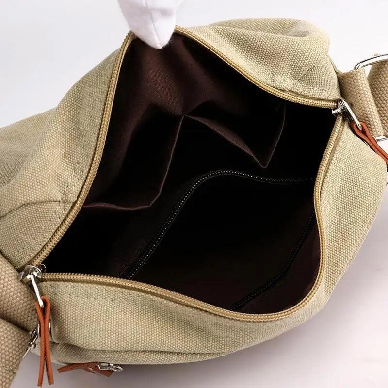 Sac bandoulière en toile Lavish Style pour femmes et jeunes filles, sac de voyage léger et décontracté pour femmes