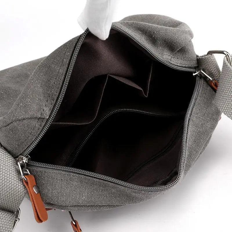 Sac bandoulière en toile Lavish Style pour femmes et jeunes filles, sac de voyage léger et décontracté pour femmes