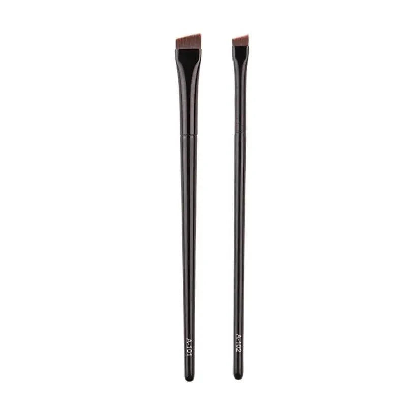 Brosse à sourcils et eyeliner Lavish Style, brosse à sourcils inclinée professionnelle de petite taille, brosse à eyeliner de haute qualité, outils de maquillage