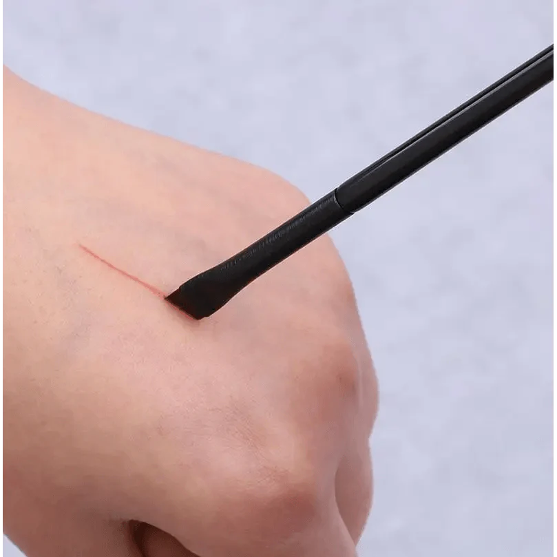 Brosse à sourcils et eyeliner Lavish Style, brosse à sourcils inclinée professionnelle de petite taille, brosse à eyeliner de haute qualité, outils de maquillage