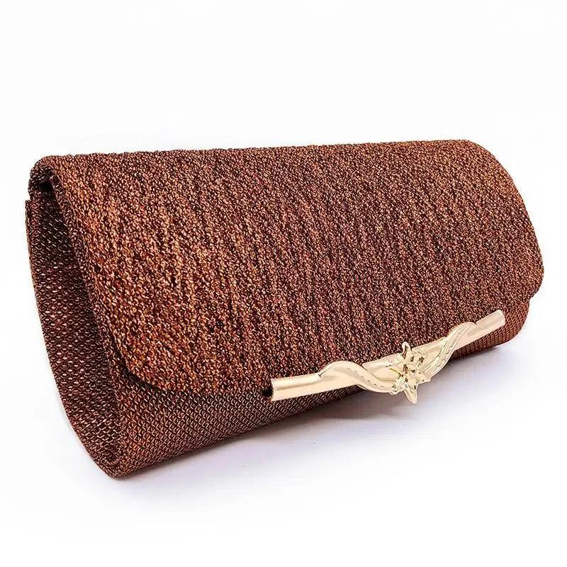 Sac de soirée luxueux pour femmes, pochette de banquet scintillante pour mariage, cadeaux pour femmes et jeunes filles