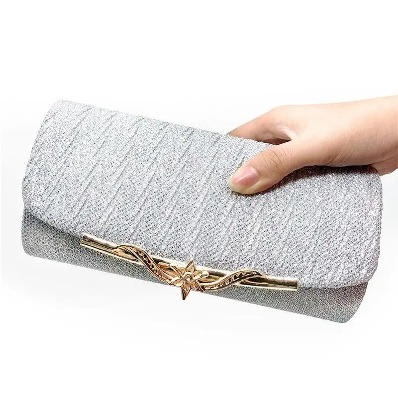 Sac de soirée luxueux pour femmes, pochette de banquet scintillante pour mariage, cadeaux pour femmes et jeunes filles