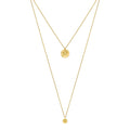 Collier superposé avec pendentif étoile polaire