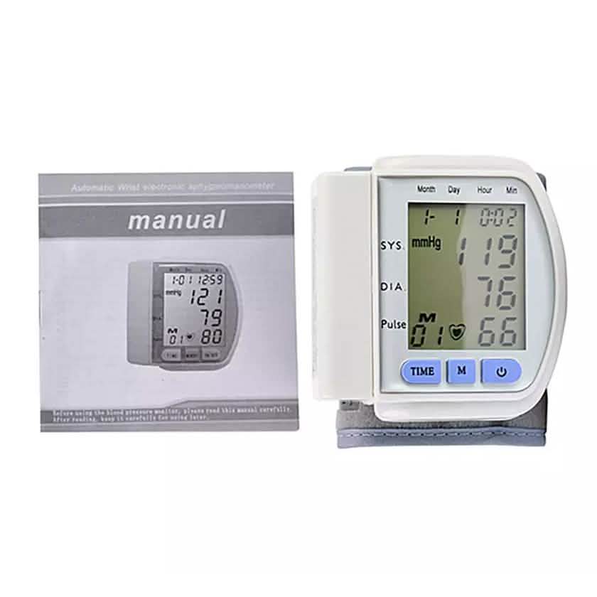 Tensiomètre Numérique Automatique de Poignet LCD