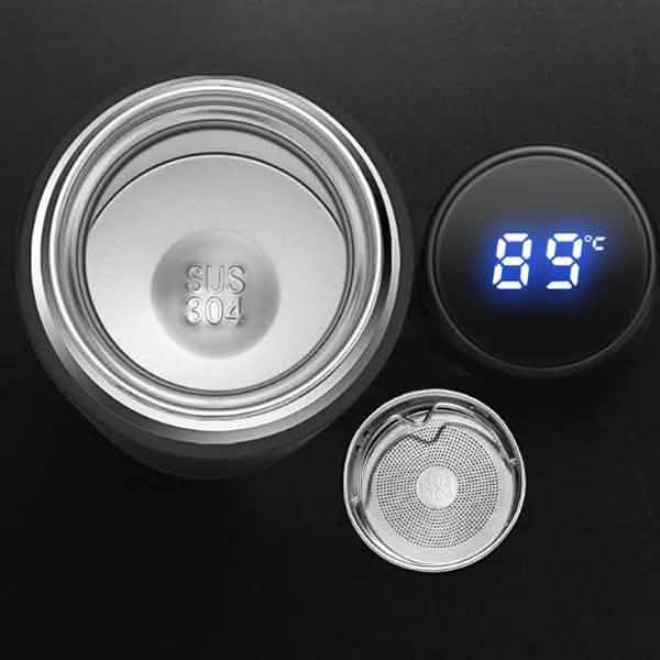 Tasse Isotherme avec Affichage LCD de la Température