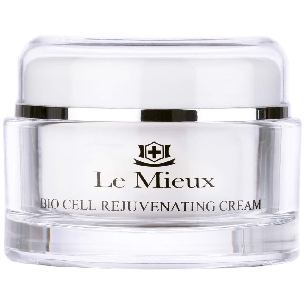 Le Mieux Bio Cell Rejuvenating Cream - Hydratant visage triple peptide avec acide hyaluronique, squalane et églantier, crème de jour et de nuit pour le visage et le cou, sans parabènes ni sulfates (1.75 oz / 52 ml)