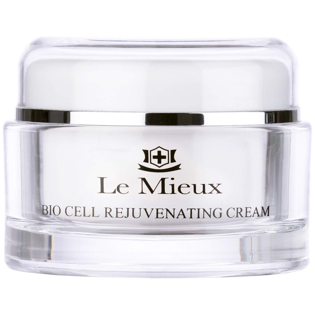 Le Mieux Bio Cell Rejuvenating Cream - Hydratant visage triple peptide avec acide hyaluronique, squalane et églantier, crème de jour et de nuit pour le visage et le cou, sans parabènes ni sulfates (1.75 oz / 52 ml)