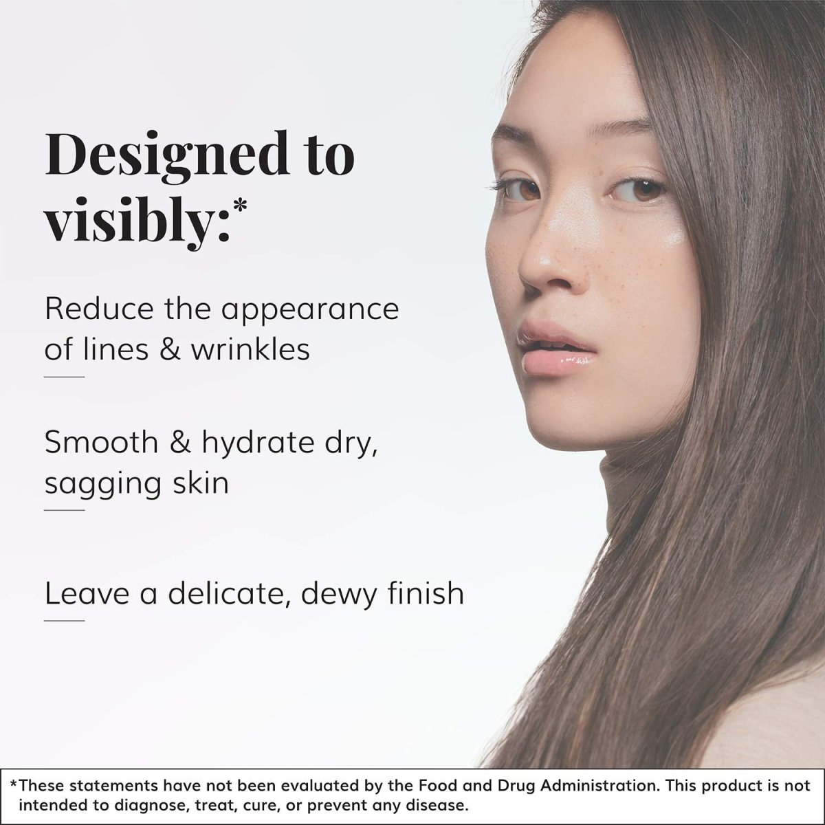 Le Mieux Bio Cell Rejuvenating Cream - Hydratant visage triple peptide avec acide hyaluronique, squalane et églantier, crème de jour et de nuit pour le visage et le cou, sans parabènes ni sulfates (1.75 oz / 52 ml)