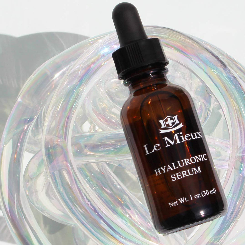 Sérum Hyaluronique Le Mieux - Complexe Hydratant Facial Concentré à l'Acide Hyaluronique, Hydratation Anti-Âge sans Parabènes ni Sulfates (1 oz / 30 ml)