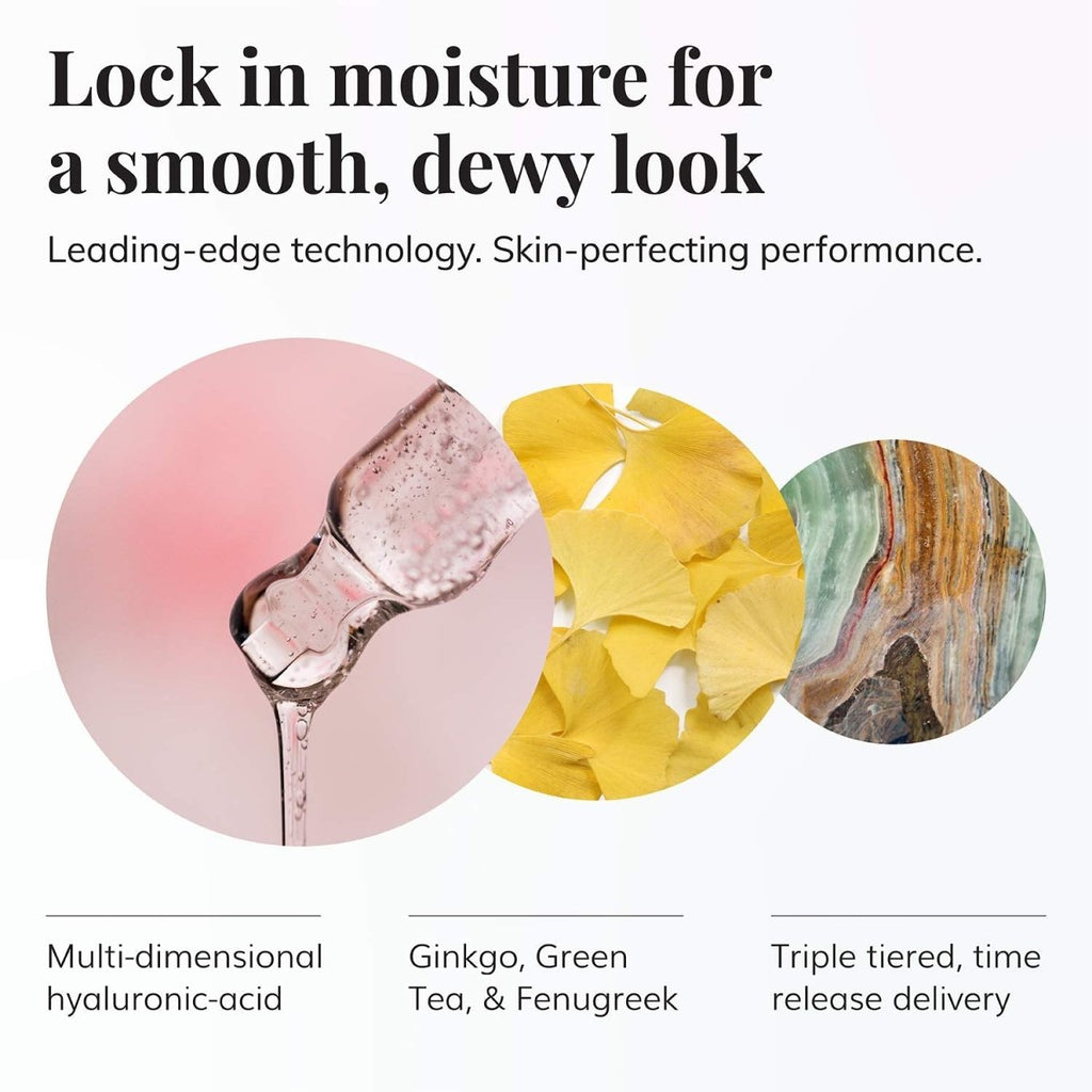Sérum Hyaluronique Le Mieux - Complexe Hydratant Facial Concentré à l'Acide Hyaluronique, Hydratation Anti-Âge sans Parabènes ni Sulfates (1 oz / 30 ml)