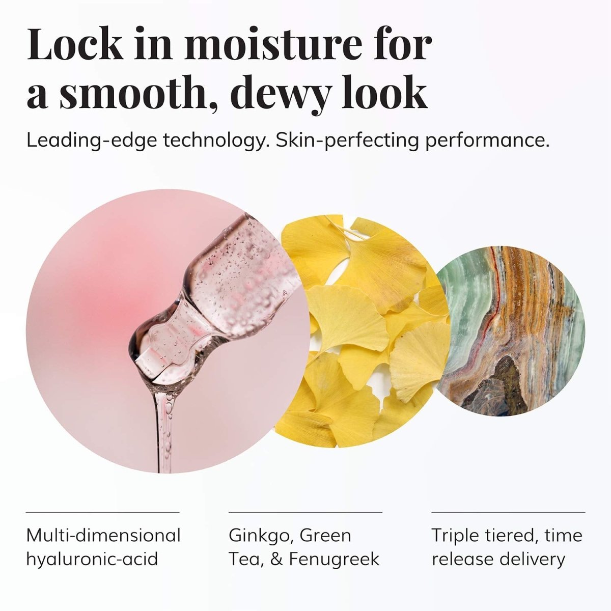 Sérum Hyaluronique Le Mieux - Complexe Hydratant Facial Concentré à l'Acide Hyaluronique, Hydratation Anti-Âge sans Parabènes ni Sulfates (1 oz / 30 ml)