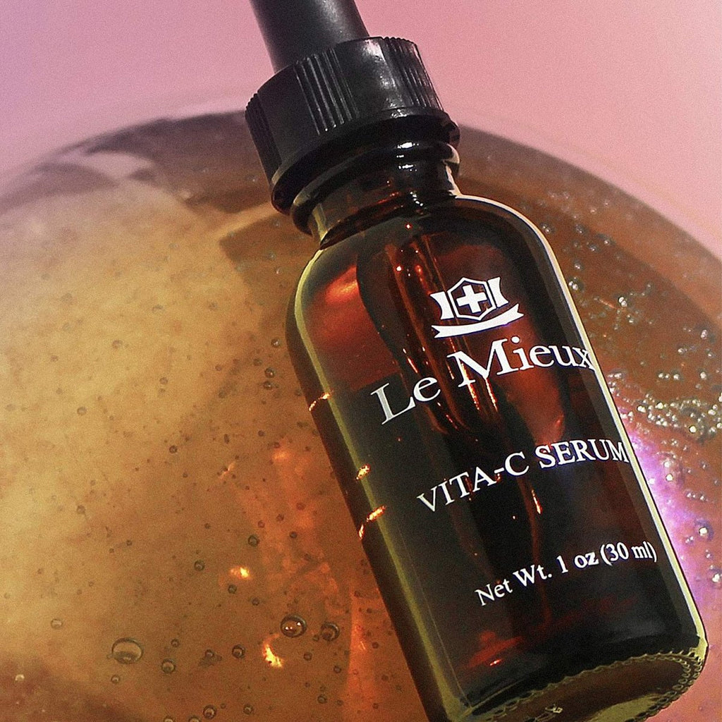 Sérum Le Mieux Vita-C - Sérum visage antioxydant concentré à la vitamine C et au glutathion pour une peau éclatante, sérum visage à la vitamine C pour corriger l'apparence des irrégularités du teint et des taches (1 oz / 30 ml)