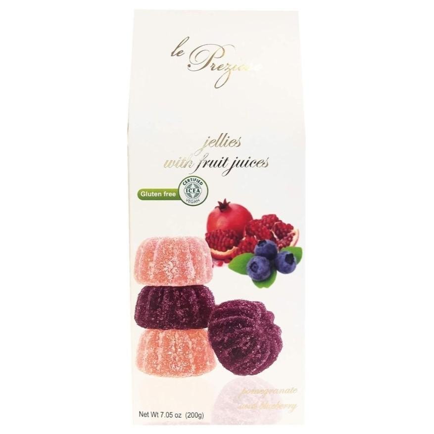 Le Preziose - Bonbons gélifiés Mûre & Framboise (200g)