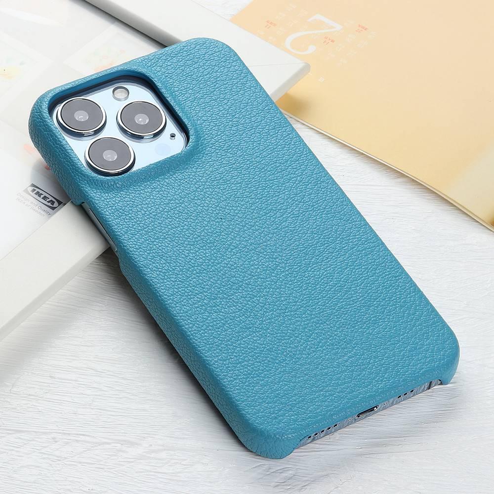 Étui en cuir pour iPhone 14 13 12 Pro Max 13 Mini 14 Coque arrière Simple Classique Qualité Antichoc Haute Protection Cuir Souple Poignée Coque arrière de téléphone pour iPhone