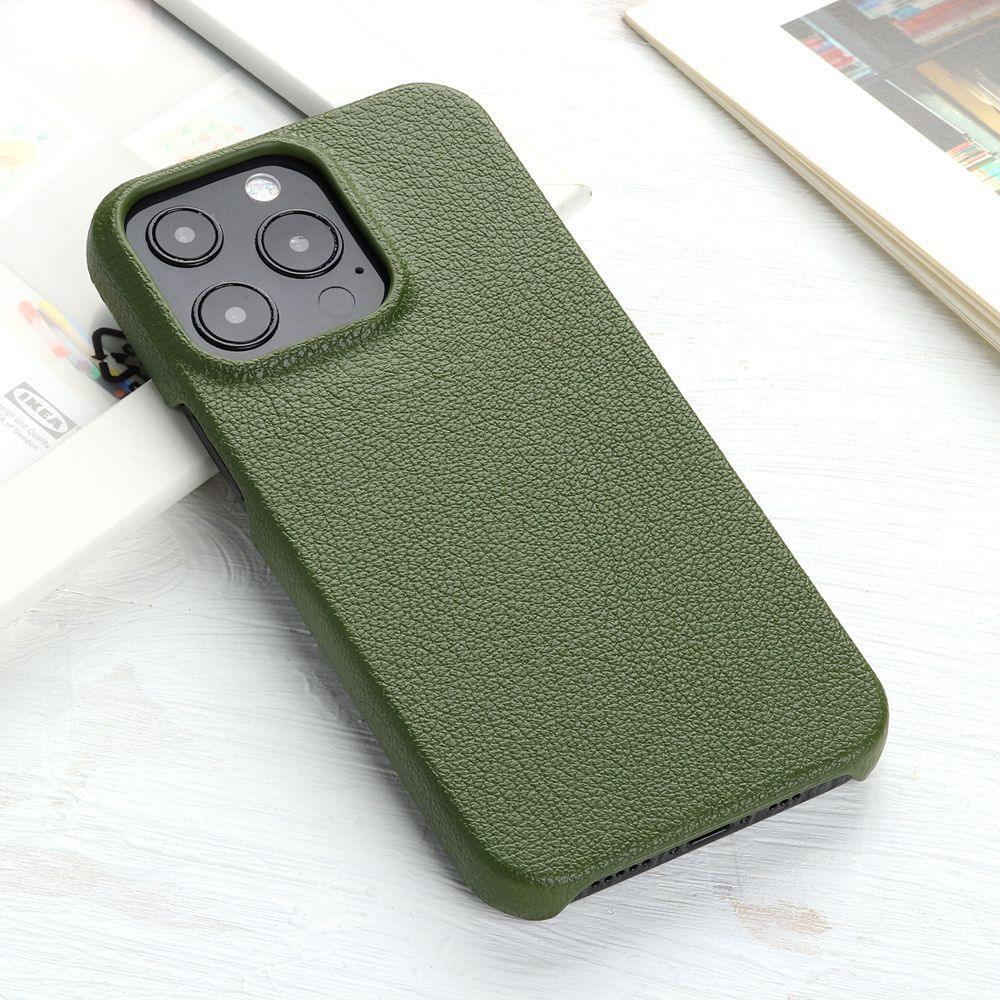 Étui en cuir pour iPhone 14 13 12 Pro Max 13 Mini 14 Coque arrière Simple Classique Qualité Antichoc Haute Protection Cuir Souple Poignée Coque arrière de téléphone pour iPhone