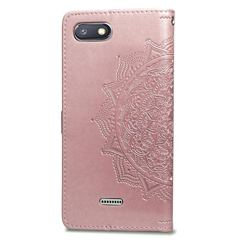 Étui à rabat en cuir pour Xiaomi Redmi 8 6 6A 5 Plus 4A 4X Note 9 5A 4 5 7 6 8 9S 9 Pro 8T 3S 7A 8A Redmi 9 pour Redmi 9A 9C 7A Étui à rabat en cuir au design classique