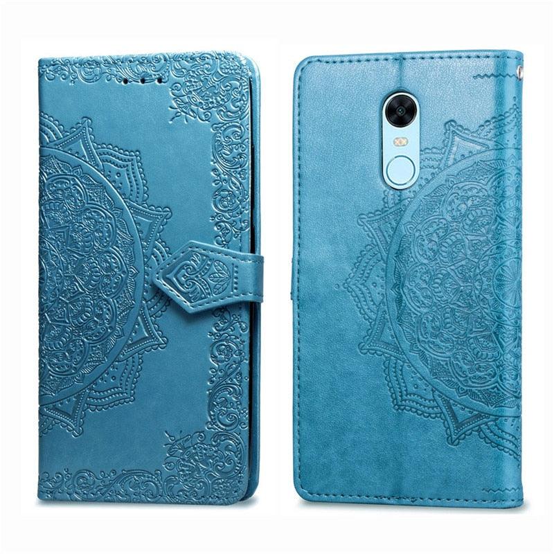 Étui à rabat en cuir pour Xiaomi Redmi 8 6 6A 5 Plus 4A 4X Note 9 5A 4 5 7 6 8 9S 9 Pro 8T 3S 7A 8A Redmi 9 pour Redmi 9A 9C 7A Étui à rabat en cuir au design classique