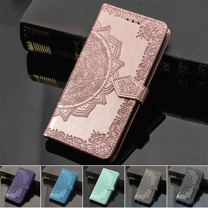 Étui à rabat en cuir pour Xiaomi Redmi 8 6 6A 5 Plus 4A 4X Note 9 5A 4 5 7 6 8 9S 9 Pro 8T 3S 7A 8A Redmi 9 pour Redmi 9A 9C 7A Étui à rabat en cuir au design classique