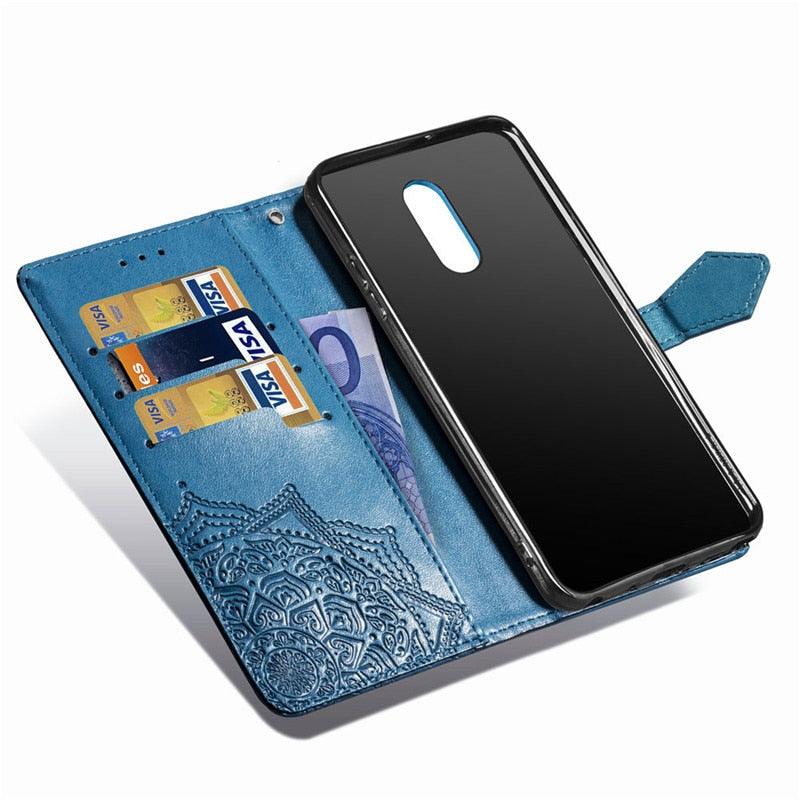 Étui à rabat en cuir pour Xiaomi Redmi 8 6 6A 5 Plus 4A 4X Note 9 5A 4 5 7 6 8 9S 9 Pro 8T 3S 7A 8A Redmi 9 pour Redmi 9A 9C 7A Étui à rabat en cuir au design classique