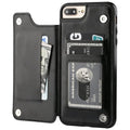 Étui portefeuille en cuir rétro avec porte-cartes pour iPhone 11 12 13 14 Pro Max Mini Housse portefeuille en cuir PU pour iPhone 11
