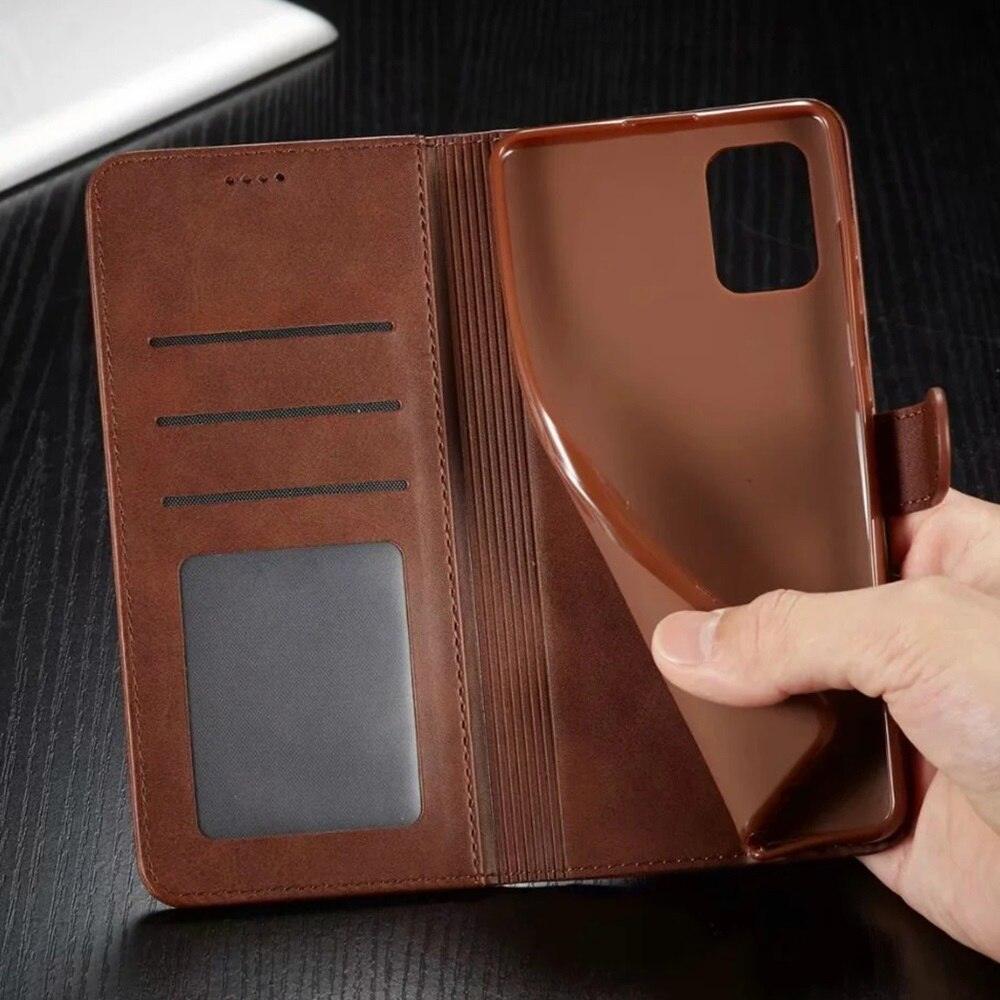 Étui Portefeuille en Cuir pour Xiaomi 12T 12X 11T Mi 11 Lite Poco M4 M3 X4 X3 Pro F3 Redmi 10C 9C 9A Note 11S 10 9S 8T Pro Housse de Protection à Rabat Porte-Cartes Étui de Téléphone à Rabat Protecteur