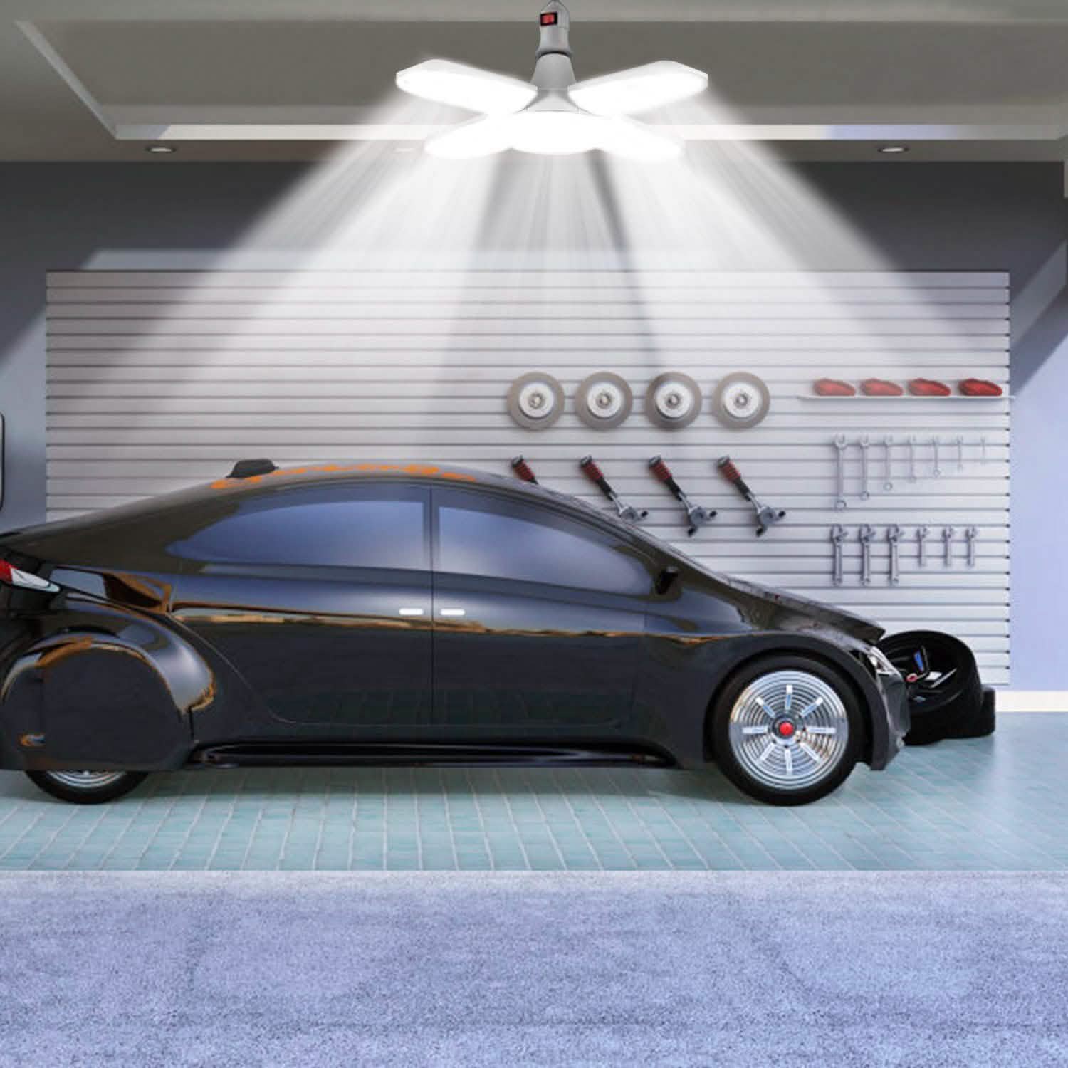 Ampoule de garage LED E27/B22 60W