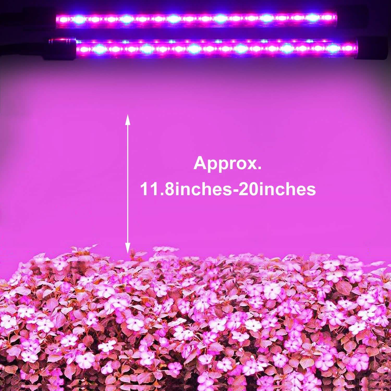 Lampe de croissance à LED à double tête