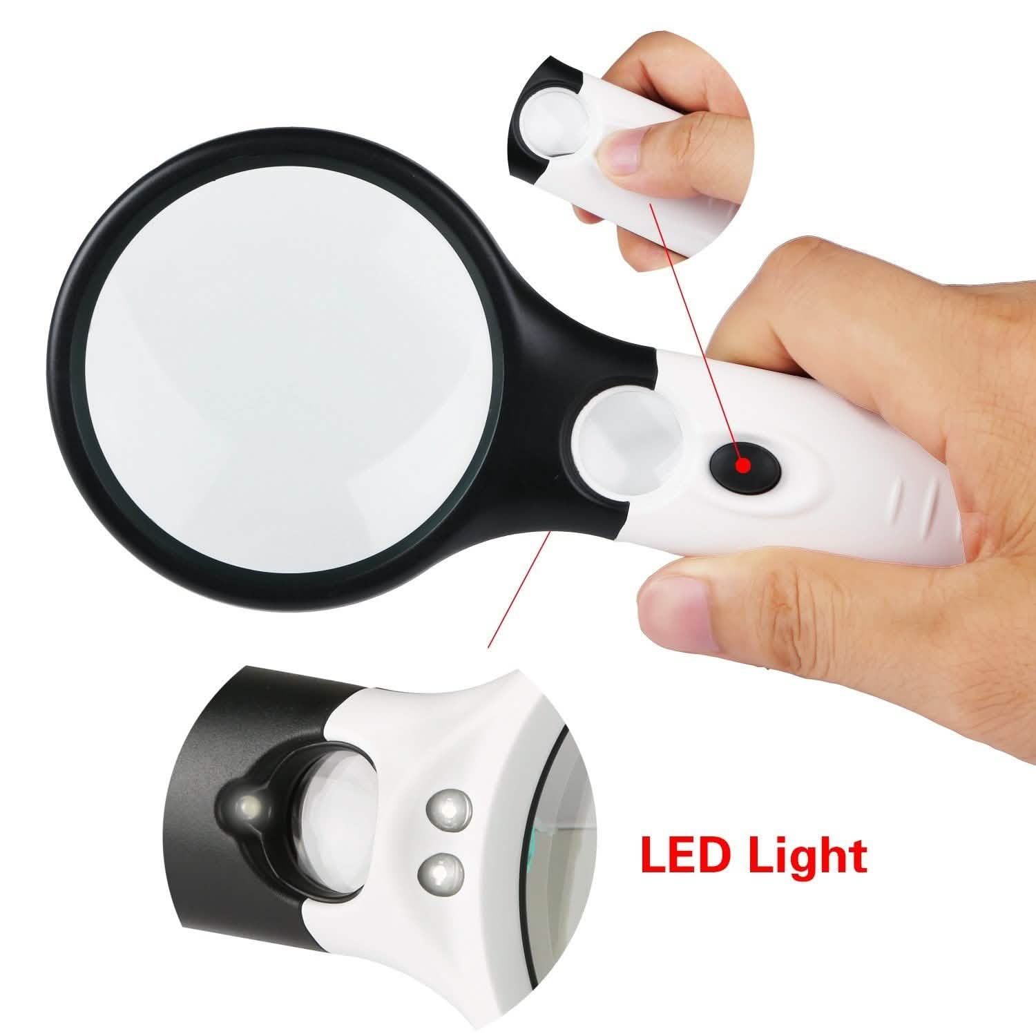 Loupe lumineuse à LED