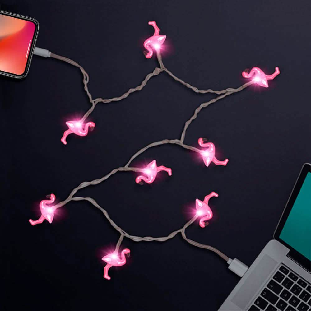 Câbles de recharge lumineux à LED