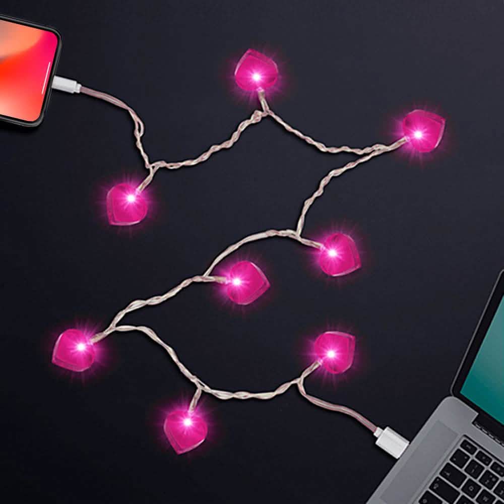 Câbles de recharge lumineux à LED
