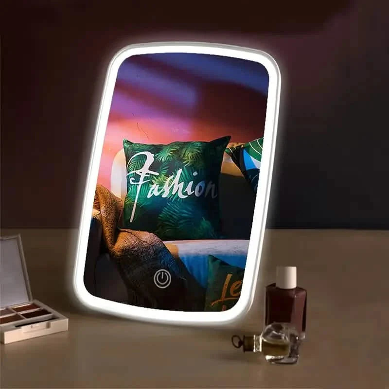Miroir de Maquillage LED avec Capteur Tactile - 3 Modes d'Éclairage