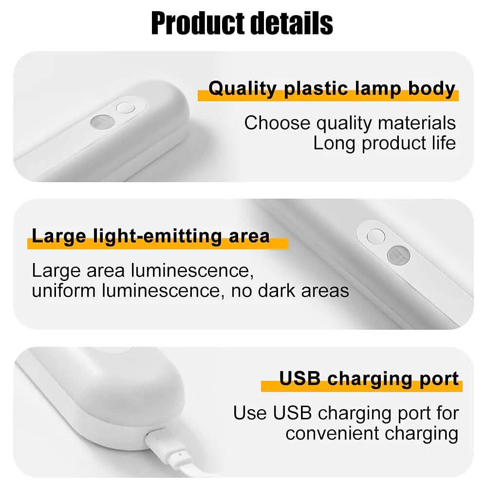 Veilleuses LED rechargeables par USB