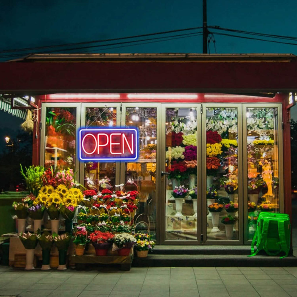 Panneau publicitaire lumineux LED avec 11 niveaux de luminosité réglable