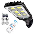 Lampe Solaire LED Détecteur de Mouvement 3 Modes Projecteur Mural Extérieur Jardin