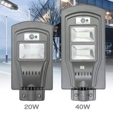 Lampadaires solaires LED