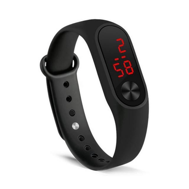 Montres de sport à LED pour femmes, en silicone, numérique, électronique, montres-bracelets pour étudiants, bracelet en silicone numérique à LED, créatif, pour femmes, hommes, étudiants, enfants.