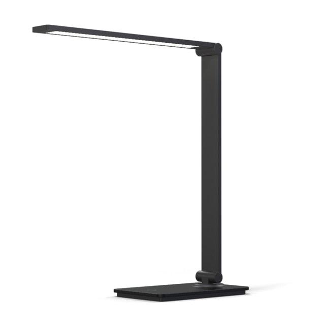 Lampe de table LED Lampe de bureau à intensité variable Lampe de lecture de bureau pliable et rotative Interrupteur tactile DC 5V USB Veilleuse Lampes de bureau Lampe de table décorative Jolies lampes d'étude pour la décoration de chambre à coucher