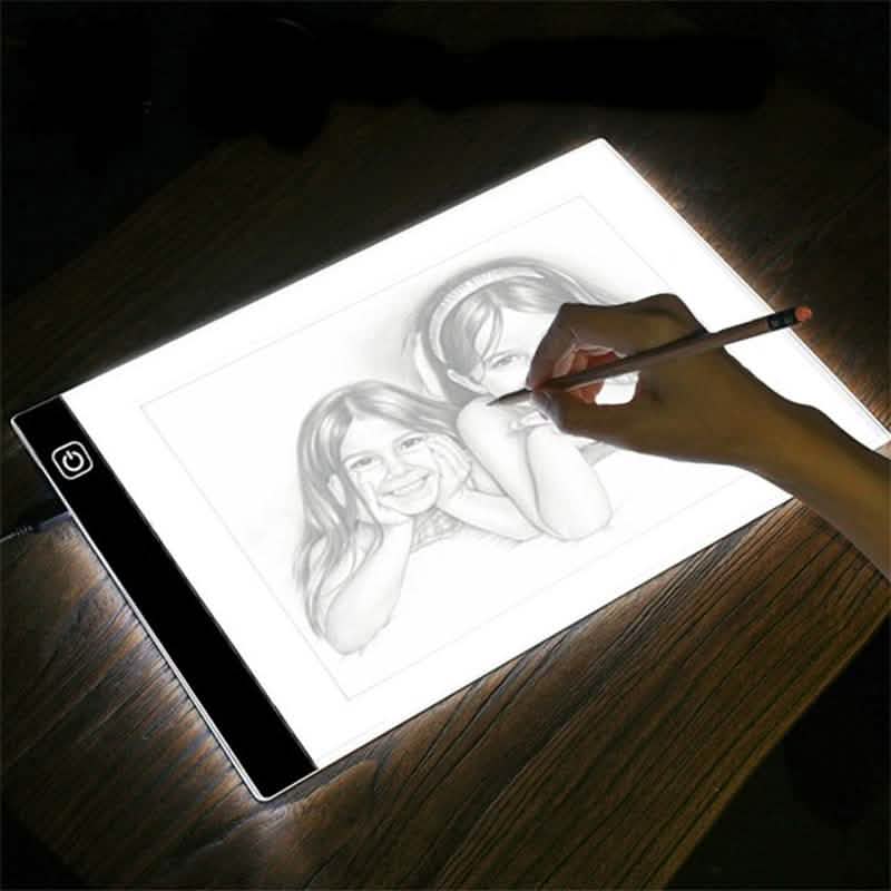 Tablette lumineuse LED avec variateur réglable à 3 niveaux