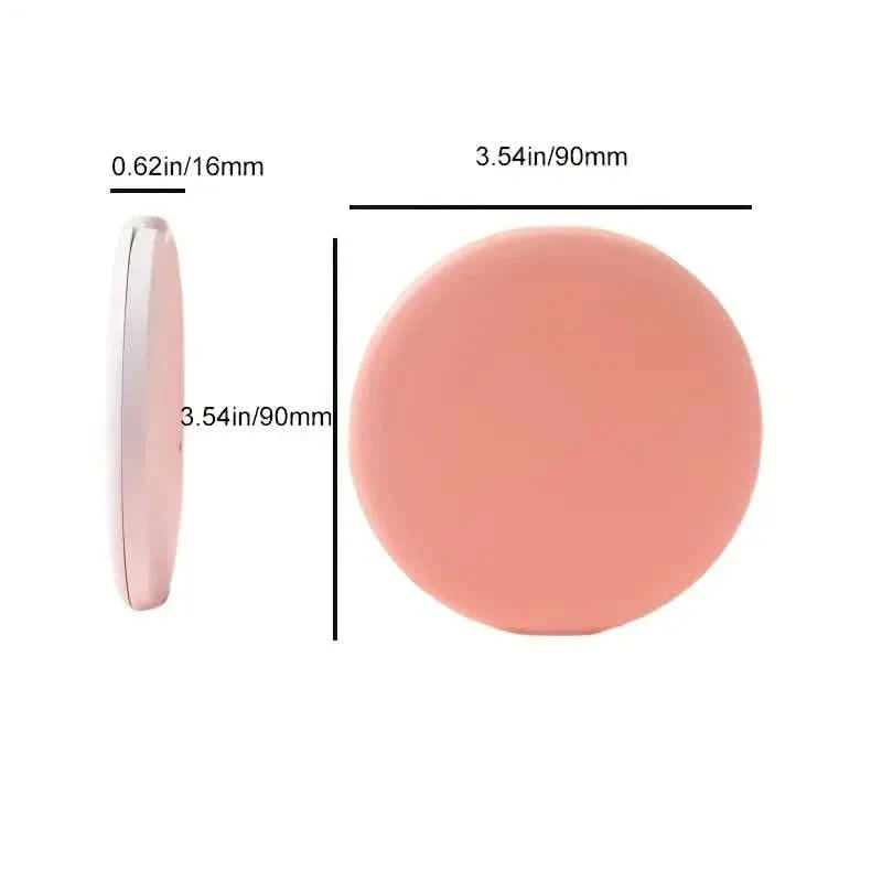 Miroir de maquillage de voyage à LED