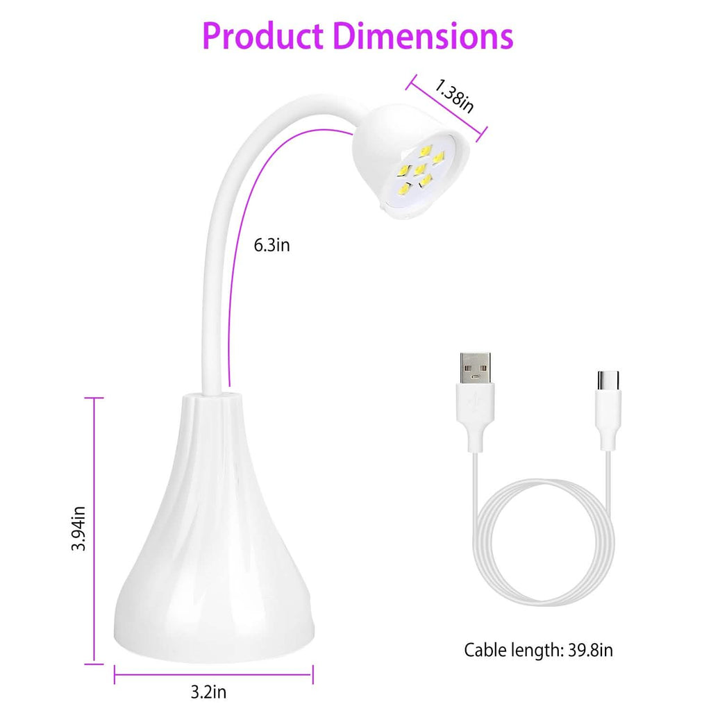 Lampe UV LED pour séchoir à vernis à ongles